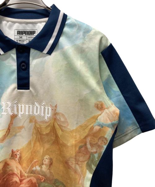 RIPNDIP（リップンディップ）RIPNDIP (リップンディップ) Heavens Waiting Soccer Jersey スカイブルー サイズ:Ｍの古着・服飾アイテム