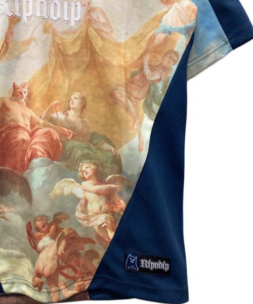 RIPNDIP（リップンディップ）RIPNDIP (リップンディップ) Heavens Waiting Soccer Jersey スカイブルー サイズ:Ｍの古着・服飾アイテム