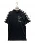 Y-3（ワイスリー）の古着「プリントTシャツ」｜ブラック