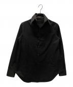YOHJI YAMAMOTOヨウジヤマモト）の古着「開襟シャツ」｜ブラック