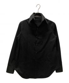 YOHJI YAMAMOTO（ヨウジヤマモト）の古着「開襟シャツ」｜ブラック