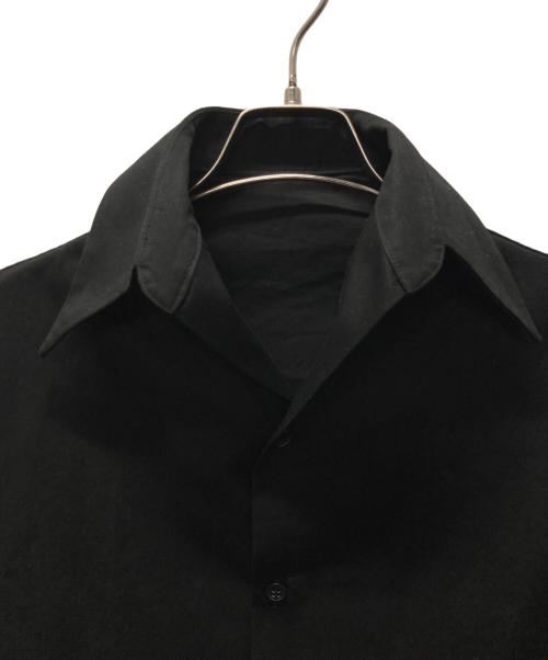 YOHJI YAMAMOTO（ヨウジヤマモト）YOHJI YAMAMOTO (ヨウジヤマモト) 開襟シャツ ブラック サイズ:1の古着・服飾アイテム