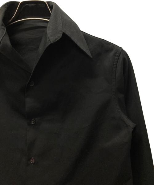 YOHJI YAMAMOTO（ヨウジヤマモト）YOHJI YAMAMOTO (ヨウジヤマモト) 開襟シャツ ブラック サイズ:1の古着・服飾アイテム