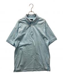 Y-3（ワイスリー）の古着「SHORT SLEEVE POLO SHIRT」｜スカイブルー