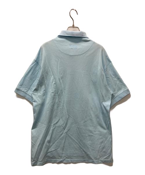 Y-3（ワイスリー）Y-3 (ワイスリー) SHORT SLEEVE POLO SHIRT スカイブルー サイズ:XSの古着・服飾アイテム