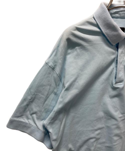 Y-3（ワイスリー）Y-3 (ワイスリー) SHORT SLEEVE POLO SHIRT スカイブルー サイズ:XSの古着・服飾アイテム