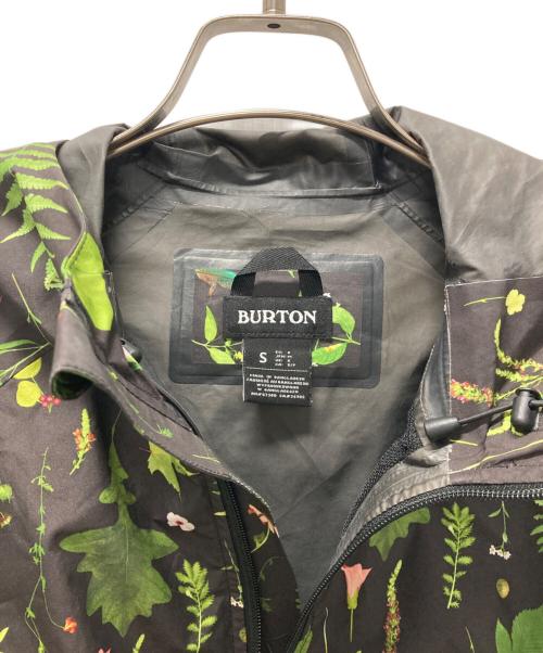 BURTON（バートン）BURTON (バートン) GORE PACKRITE JACKET グレー×グリーン サイズ:Sの古着・服飾アイテム