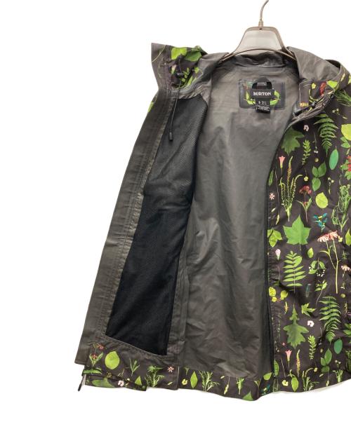 BURTON（バートン）BURTON (バートン) GORE PACKRITE JACKET グレー×グリーン サイズ:Sの古着・服飾アイテム