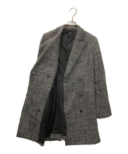 theory（セオリー）theory (セオリー) NOELLE DB BLAZER DR/ツイードコート ブラック サイズ:Mの古着・服飾アイテム