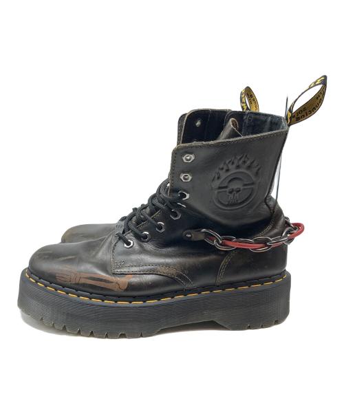 Dr.Martens（ドクターマーチン）Dr.Martens (ドクターマーチン) mad max ウォーカーブーツ ブラック サイズ:UK10の古着・服飾アイテム