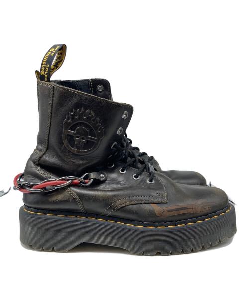 Dr.Martens（ドクターマーチン）Dr.Martens (ドクターマーチン) mad max ウォーカーブーツ ブラック サイズ:UK10の古着・服飾アイテム