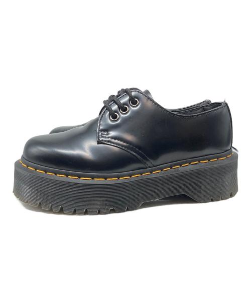 Dr.Martens（ドクターマーチン）Dr.Martens (ドクターマーチン) 1461 QUAD 3 ホール シューズ ブラック サイズ:UK4の古着・服飾アイテム