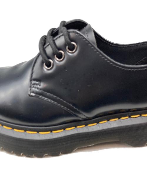 Dr.Martens（ドクターマーチン）Dr.Martens (ドクターマーチン) 1461 QUAD 3 ホール シューズ ブラック サイズ:UK4の古着・服飾アイテム