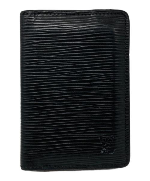 LOUIS VUITTON（ルイ ヴィトン）LOUIS VUITTON (ルイ ヴィトン) オーガナイザー ドゥ ポッシュ エピ ノワール モノグラムエクリプス ブラックの古着・服飾アイテム