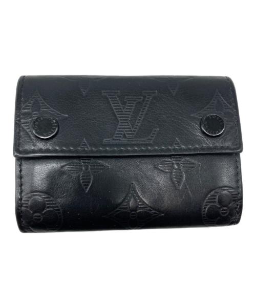 LOUIS VUITTON（ルイ ヴィトン）LOUIS VUITTON (ルイ ヴィトン) モノグラム ディスカバリー コンパクトウォレット ブラックの古着・服飾アイテム