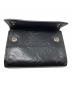 中古・古着 LOUIS VUITTON (ルイ ヴィトン) モノグラム ディスカバリー コンパクトウォレット ブラック：18000円