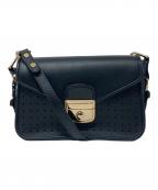 LONGCHAMPロンシャン）の古着「MADEMOISELLE/マドモワゼル 2WAYショルダーバッグ」｜ブラック