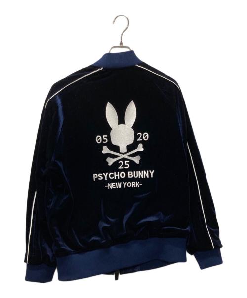 Psycho Bunny（サイコ バニー）Psycho Bunny (サイコ バニー) SKOOKUM (スクーカム) ベロアスカジャン ネイビー サイズ:Sの古着・服飾アイテム