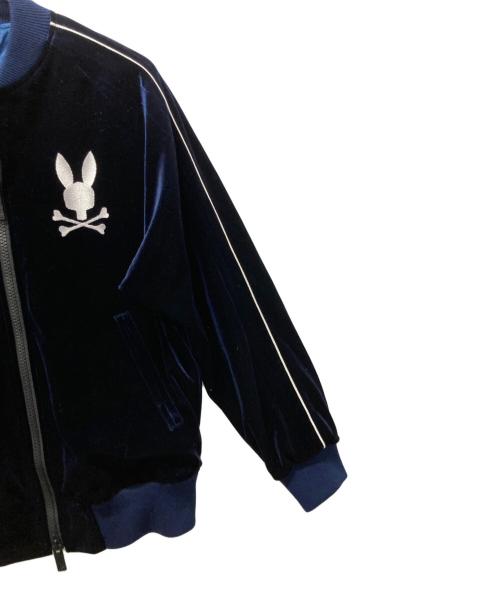 Psycho Bunny（サイコ バニー）Psycho Bunny (サイコ バニー) SKOOKUM (スクーカム) ベロアスカジャン ネイビー サイズ:Sの古着・服飾アイテム