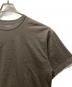 中古・古着 MARKAWARE (マーカウェア) オーガニックGIZA 60/3天竺 コンフォートフィットTEEⅡ グレー サイズ:２：6000円