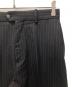 中古・古着 MARKAWARE (マーカウェア) ORGANIC WOOL TROPICAL FLAT FRONT FLAIR TROUSERS/オーガニックウールトロピカルフラットフロントフレアトラウザーズ ブラウン サイズ:２：12000円