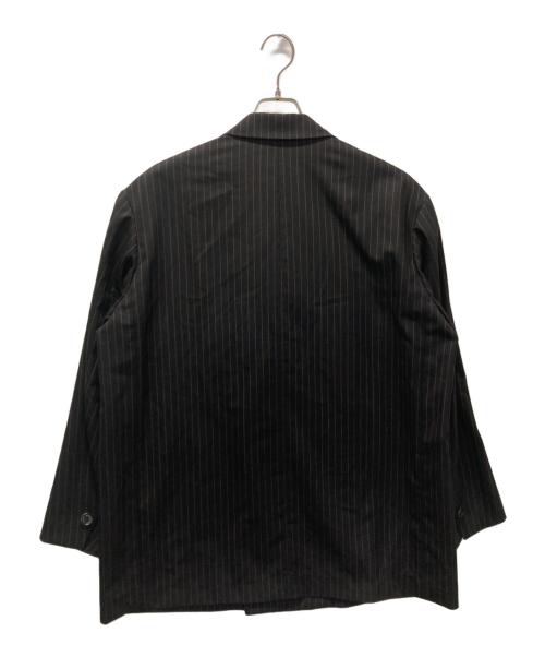 MARKAWARE（マーカウェア）MARKAWARE (マーカウェア) ORGANIC WOOL TROPICAL COMFORT W-BREASTED BLAZER ブラウン サイズ:2の古着・服飾アイテム