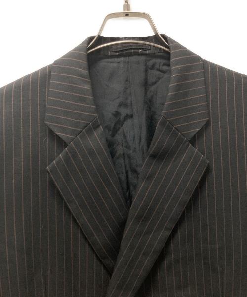 MARKAWARE（マーカウェア）MARKAWARE (マーカウェア) ORGANIC WOOL TROPICAL COMFORT W-BREASTED BLAZER ブラウン サイズ:2の古着・服飾アイテム
