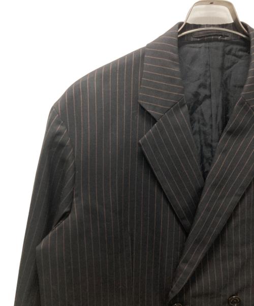 MARKAWARE（マーカウェア）MARKAWARE (マーカウェア) ORGANIC WOOL TROPICAL COMFORT W-BREASTED BLAZER ブラウン サイズ:2の古着・服飾アイテム