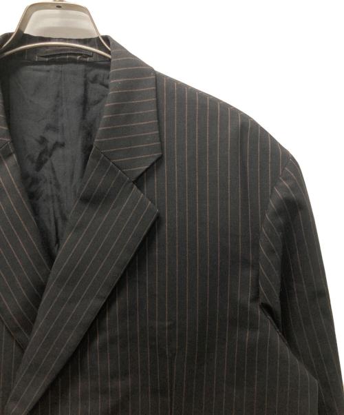 MARKAWARE（マーカウェア）MARKAWARE (マーカウェア) ORGANIC WOOL TROPICAL COMFORT W-BREASTED BLAZER ブラウン サイズ:2の古着・服飾アイテム