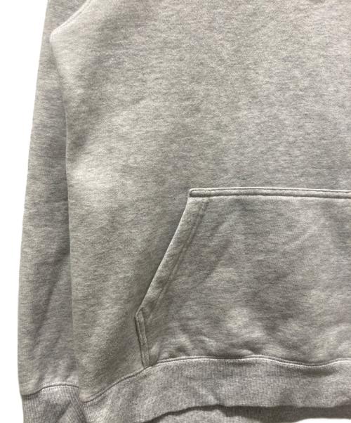 stussy（ステューシー）stussy (ステューシー) ロゴ刺繍プルオーバーパーカー グレー サイズ:Mの古着・服飾アイテム