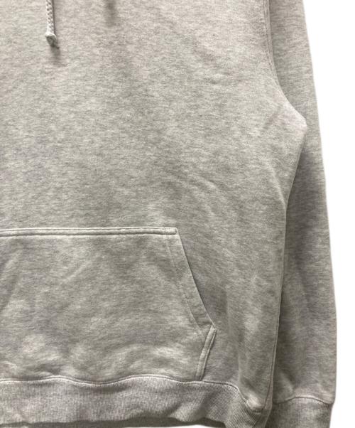 stussy（ステューシー）stussy (ステューシー) ロゴ刺繍プルオーバーパーカー グレー サイズ:Mの古着・服飾アイテム