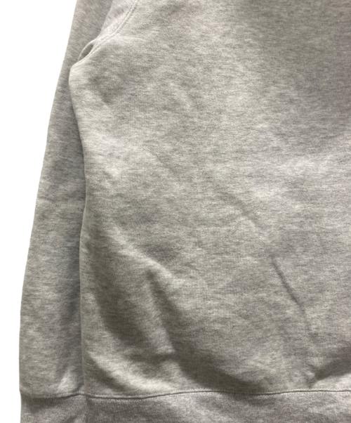 stussy（ステューシー）stussy (ステューシー) ロゴ刺繍プルオーバーパーカー グレー サイズ:Mの古着・服飾アイテム