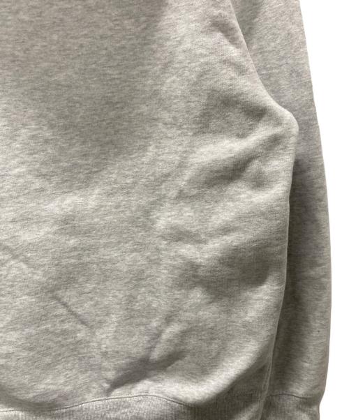 stussy（ステューシー）stussy (ステューシー) ロゴ刺繍プルオーバーパーカー グレー サイズ:Mの古着・服飾アイテム