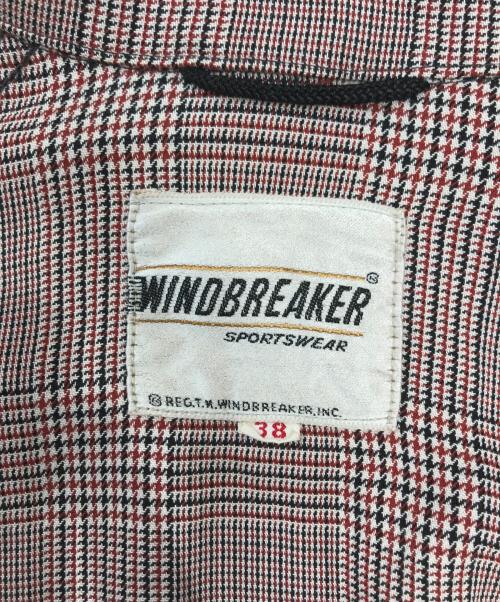 WINDBREAKER（ウインドブレイカー）WINDBREAKER (ウインドブレイカー) レーヨンスイングトップ レッド サイズ:38の古着・服飾アイテム