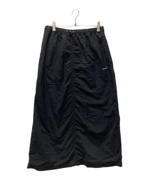 Gymphlex（ジムフレックス）Gymphlex (ジムフレックス) ナイロンタスラン イージースカート ブラック サイズ:14 未使用品の古着・服飾アイテム