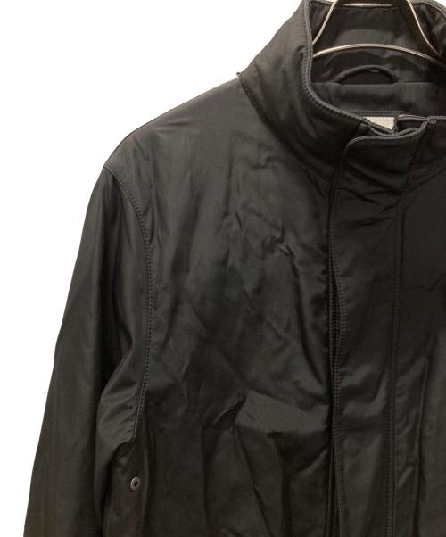 ARMANI COLLEZIONI（アルマーニ コレツィオーニ）ARMANI COLLEZIONI (アルマーニ コレツィオーニ) スタンドカラーコート ブラック サイズ:46の古着・服飾アイテム