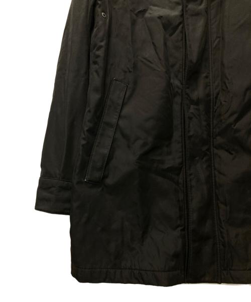 ARMANI COLLEZIONI（アルマーニ コレツィオーニ）ARMANI COLLEZIONI (アルマーニ コレツィオーニ) スタンドカラーコート ブラック サイズ:46の古着・服飾アイテム
