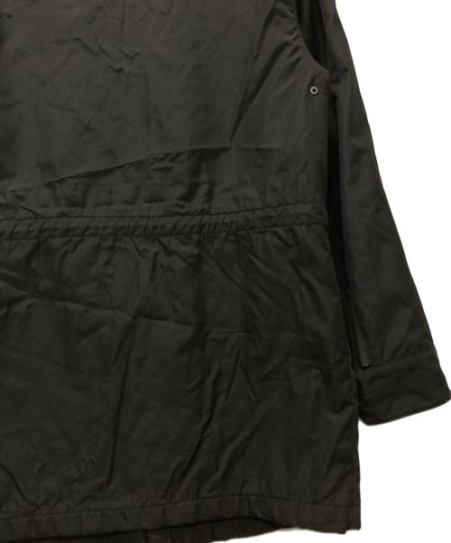 ARMANI COLLEZIONI（アルマーニ コレツィオーニ）ARMANI COLLEZIONI (アルマーニ コレツィオーニ) スタンドカラーコート ブラック サイズ:46の古着・服飾アイテム