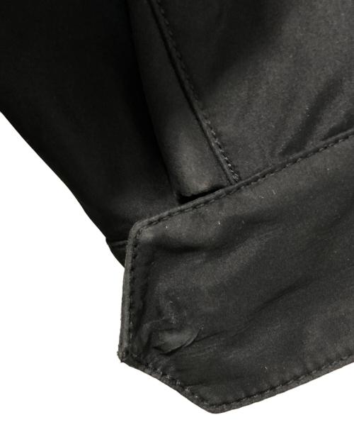 ARMANI COLLEZIONI（アルマーニ コレツィオーニ）ARMANI COLLEZIONI (アルマーニ コレツィオーニ) スタンドカラーコート ブラック サイズ:46の古着・服飾アイテム