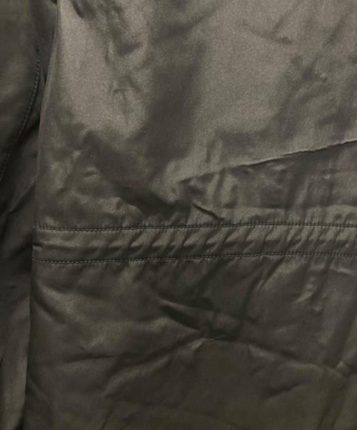 ARMANI COLLEZIONI（アルマーニ コレツィオーニ）ARMANI COLLEZIONI (アルマーニ コレツィオーニ) スタンドカラーコート ブラック サイズ:46の古着・服飾アイテム