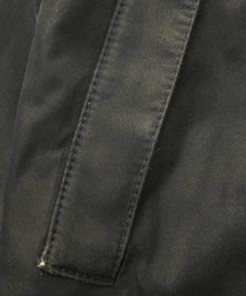ARMANI COLLEZIONI（アルマーニ コレツィオーニ）ARMANI COLLEZIONI (アルマーニ コレツィオーニ) スタンドカラーコート ブラック サイズ:46の古着・服飾アイテム