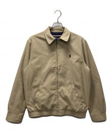 POLO RALPH LAUREN（ポロ・ラルフローレン）の古着「スイングトップ」｜ベージュ