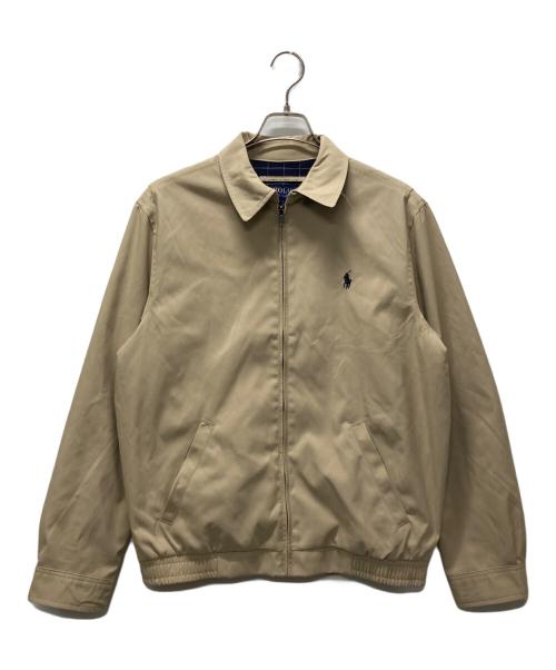 POLO RALPH LAUREN（ポロ・ラルフローレン）POLO RALPH LAUREN (ポロ・ラルフローレン) スイングトップ ベージュ サイズ:Sの古着・服飾アイテム