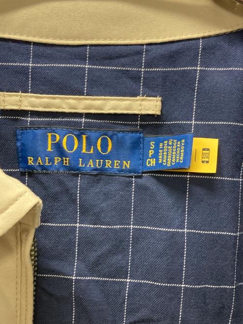 POLO RALPH LAUREN（ポロ・ラルフローレン）POLO RALPH LAUREN (ポロ・ラルフローレン) スイングトップ ベージュ サイズ:Sの古着・服飾アイテム