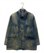 A.PRESSEアプレッセ）の古着「Vintage Coverall Jacket」｜インディゴ