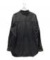 DIESEL (ディーゼル) S-WARH-STRIPE/デニム切替ストライプシャツ グレー サイズ:50：10000円
