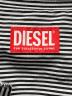 中古・古着 DIESEL (ディーゼル) S-WARH-STRIPE/デニム切替ストライプシャツ グレー サイズ:50：10000円