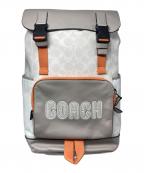 COACHコーチ）の古着「トラック バックパック」｜ベージュ