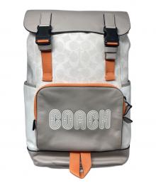 COACH（コーチ）の古着「トラック バックパック」｜ベージュ