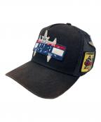 AMIRIアミリ）の古着「Station Patch Trucker Hat」｜ブラック
